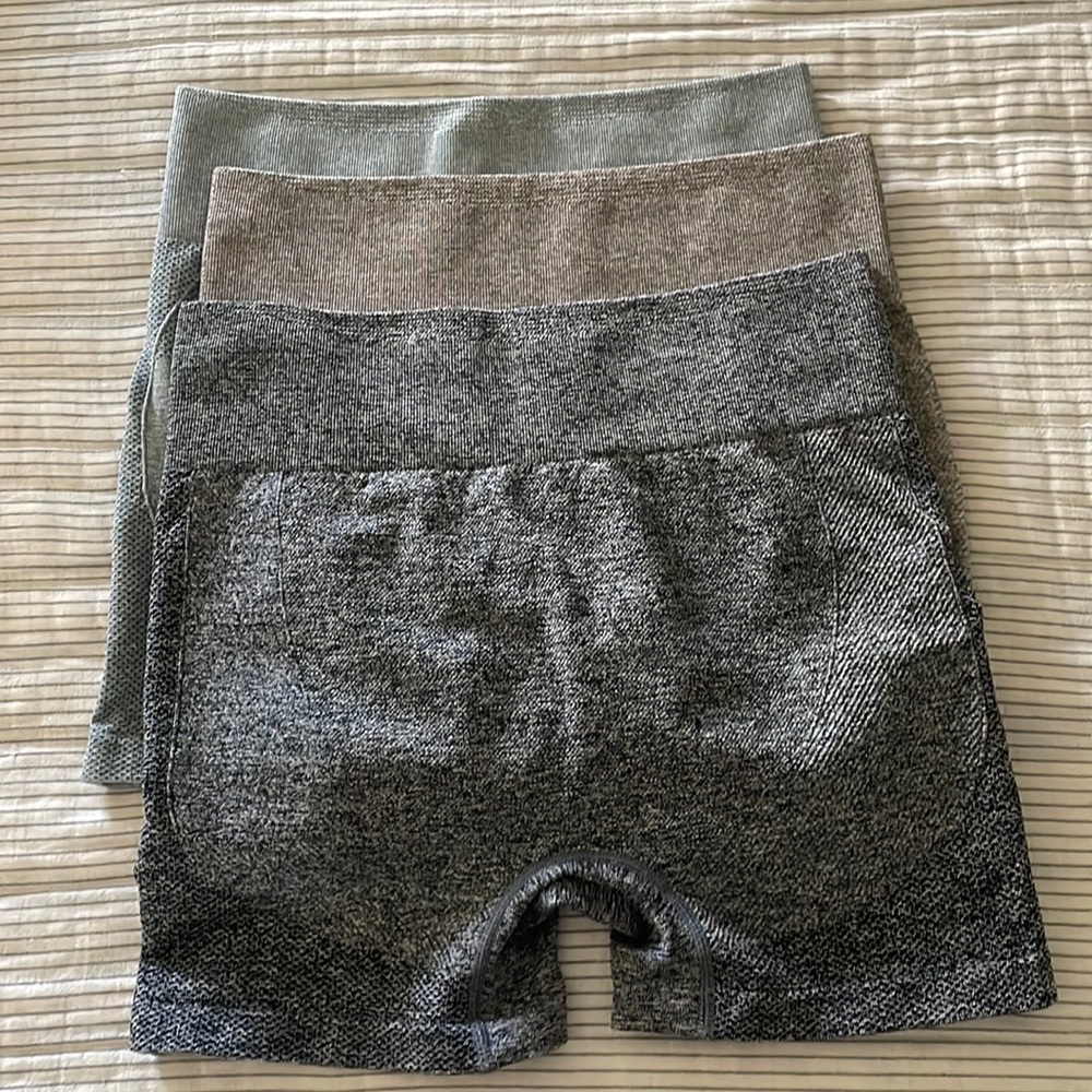 Bundle of scrunch butt shorts
